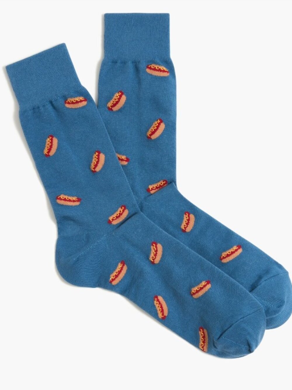 J.Crew Factory Hot Dog Socks 4th of July Socks NWT